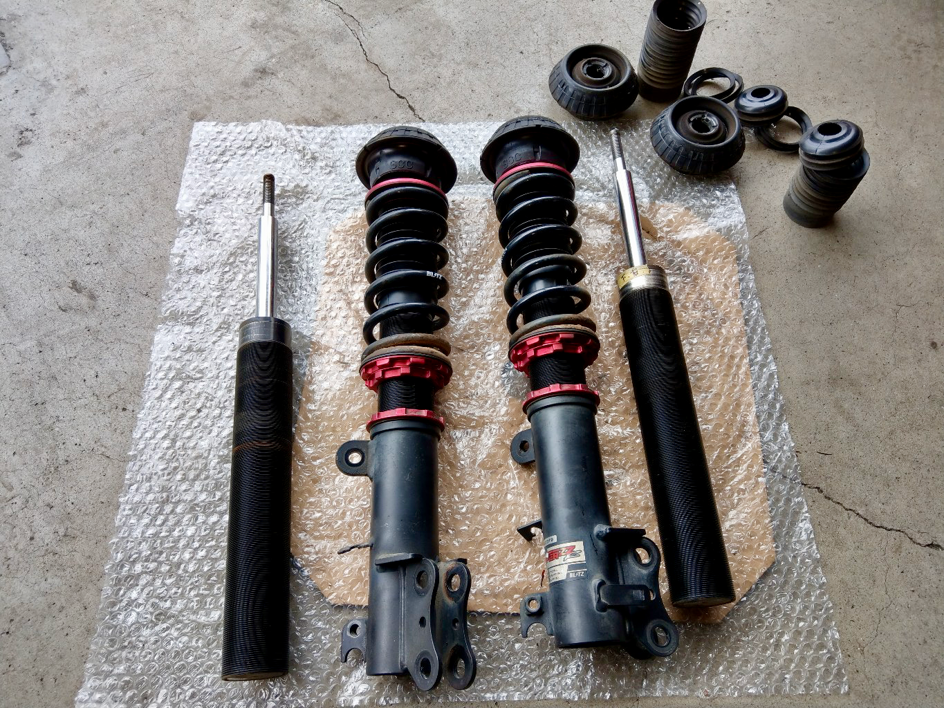 JG1 HONDA N-ONEのBLITZ DAMPER ZZ-Rオーバーホール | ホンダ N-ONE 足