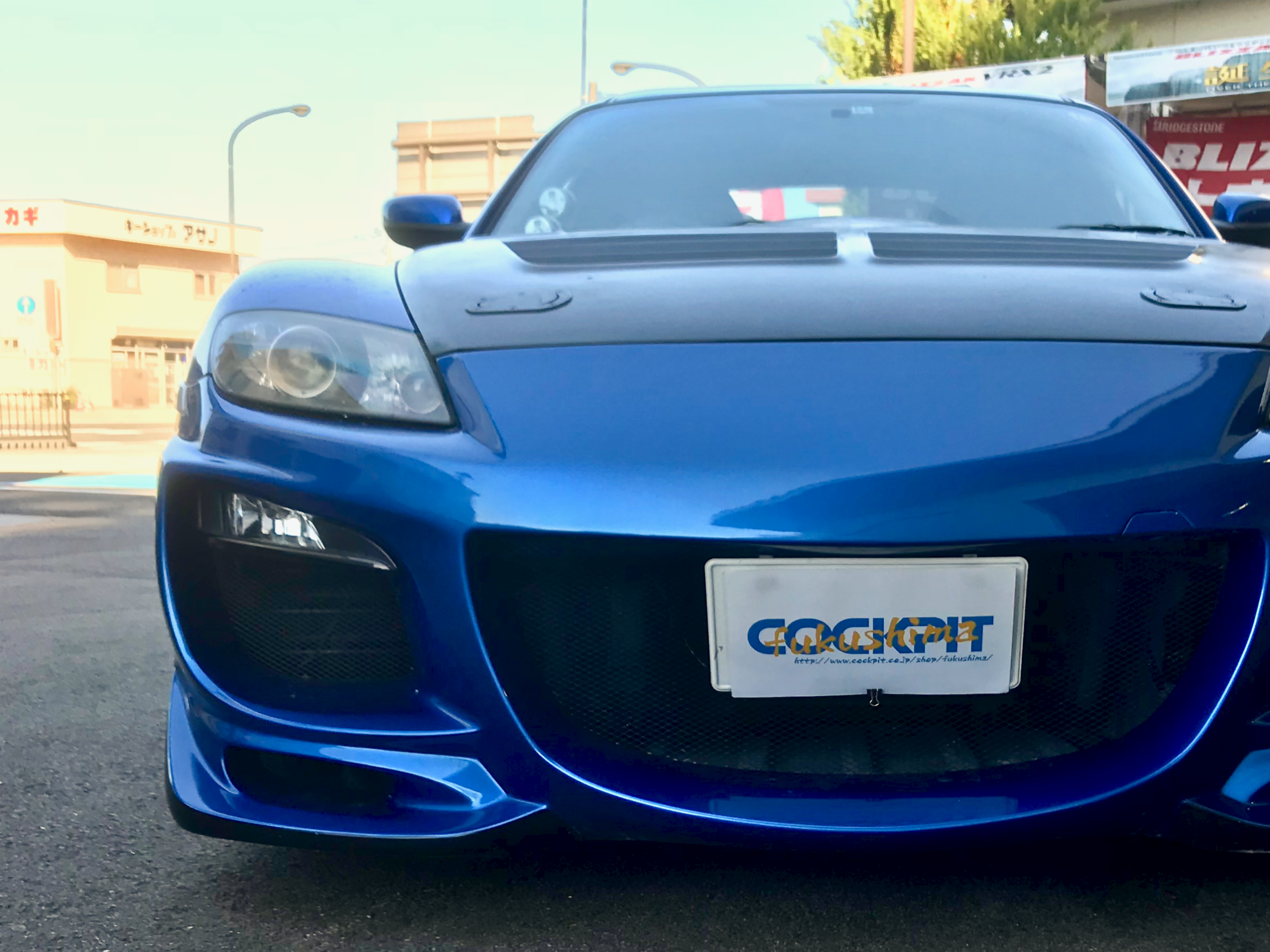 SE3P MAZDA RX-8の足廻りをOVER DRIVEの車高調Odula『蹴脚』で