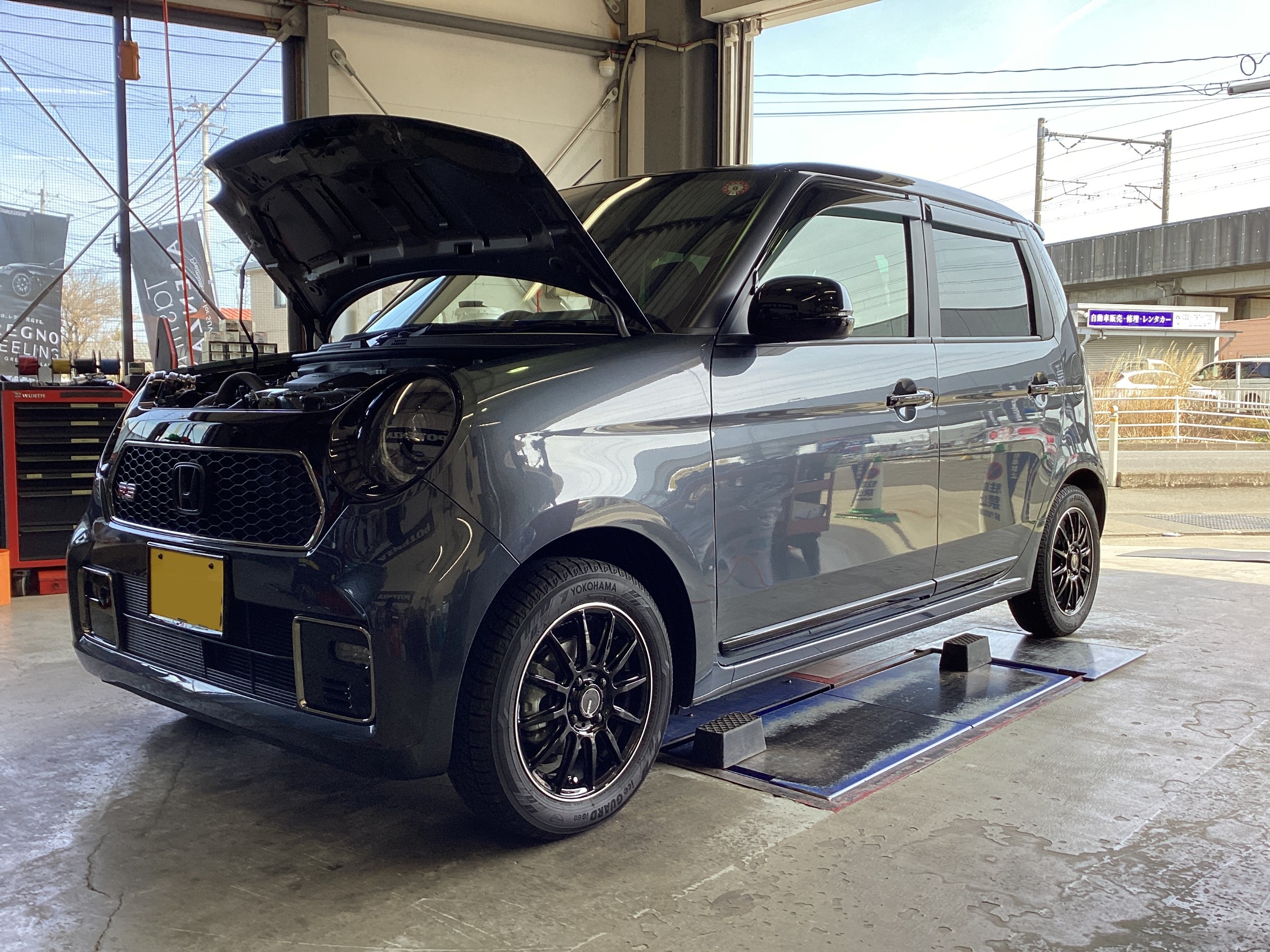 N-ONE RS JG3 車高調取り付けます！ | ホンダ N-ONE 足まわり