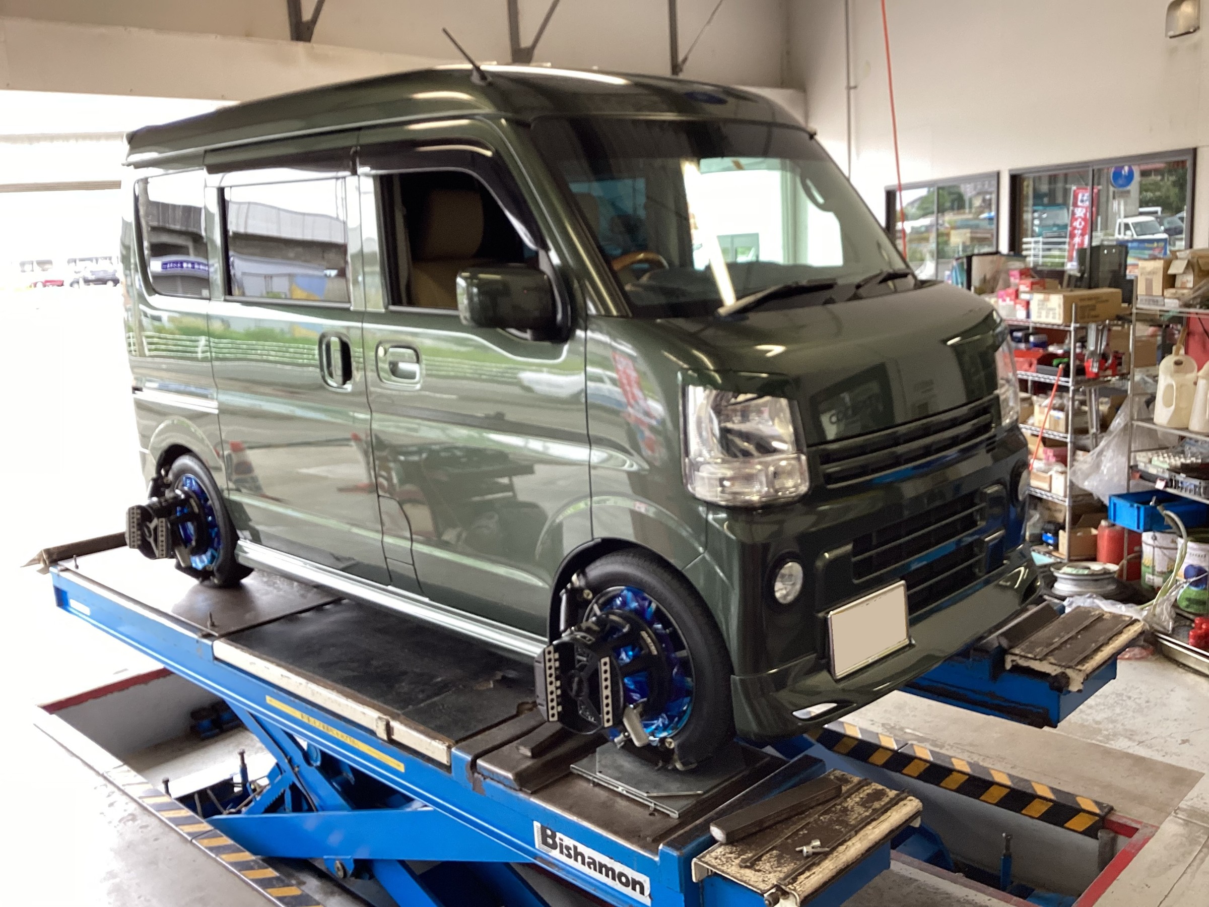 エブリイ4WD DA17V 車高調取り付けます！ | スズキ エブリイバン 足