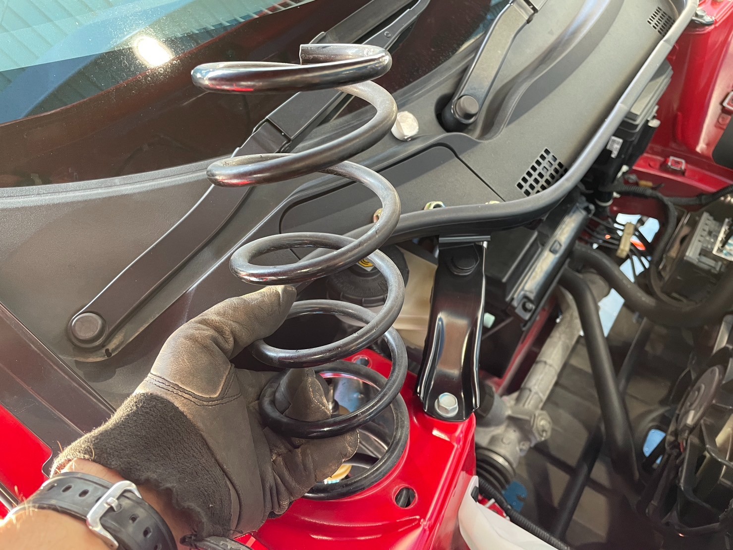 ☆ホンダ S660 ダウンサス取り付け、タイヤ交換☆ | ホンダ S660 足