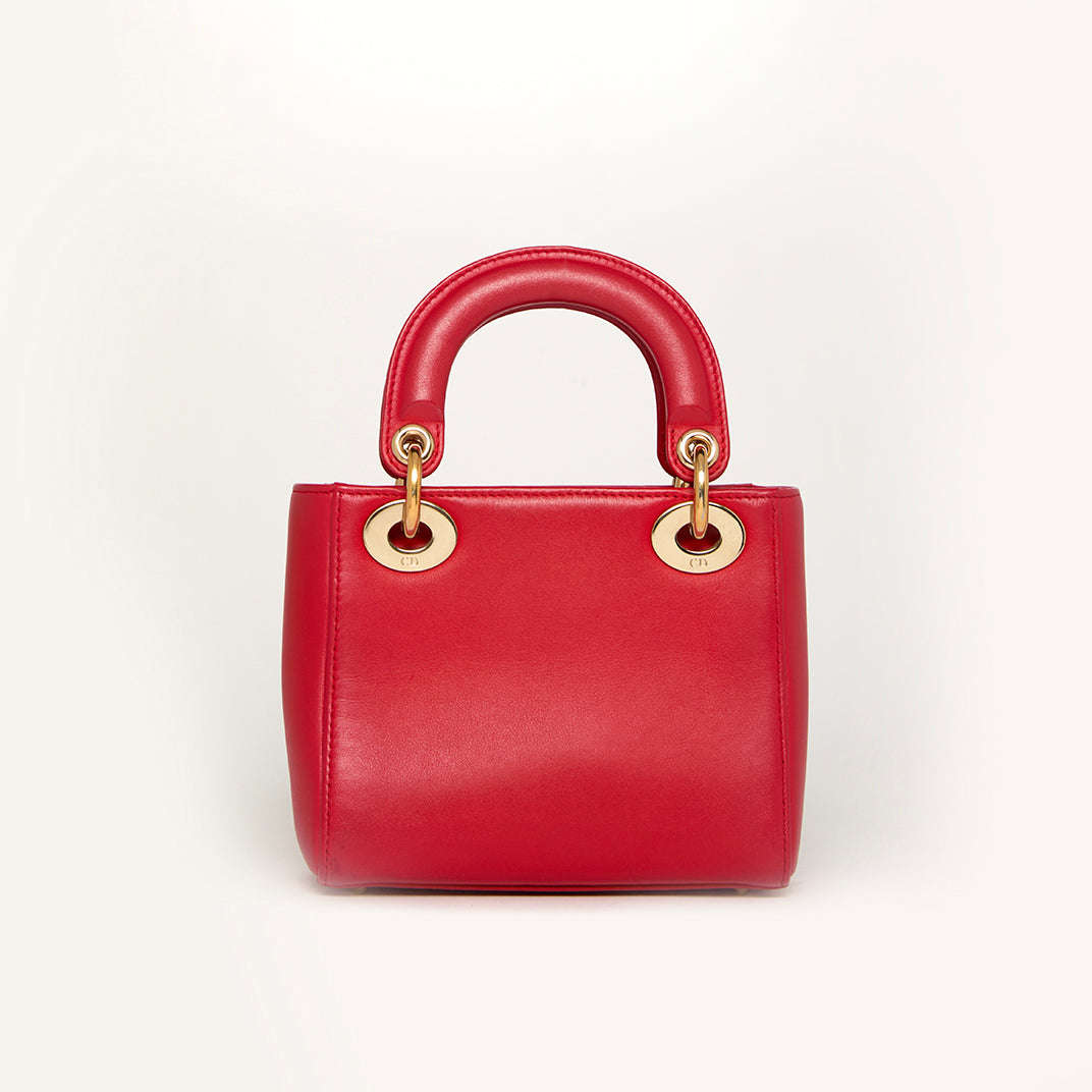 CHRISTIAN DIOR x Niki de Saint Phalle Mini Lady Dior in Red | COCOON