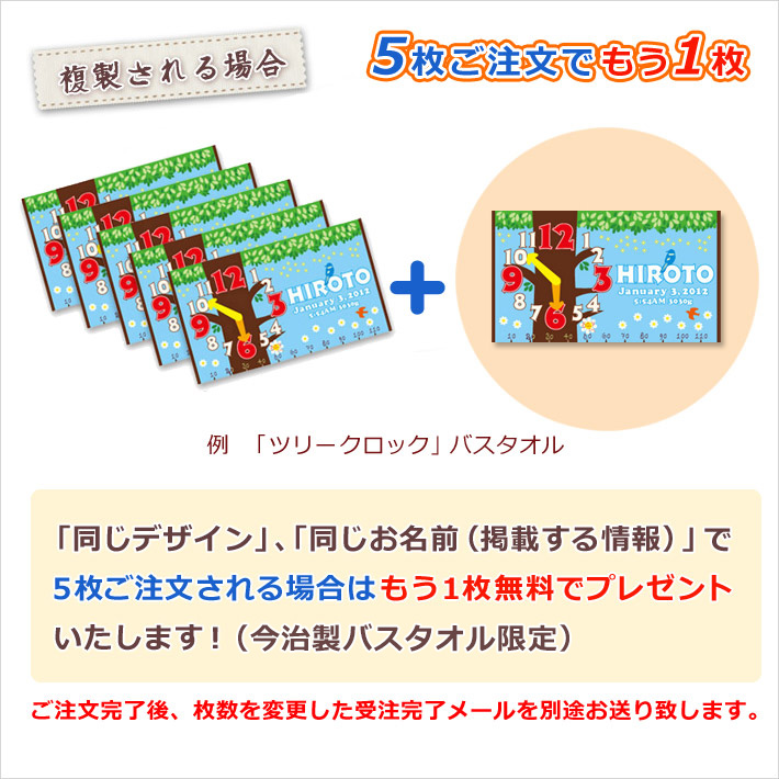 太陽 今治製名入れバスタオル 出産祝いのプレゼント ココロコ