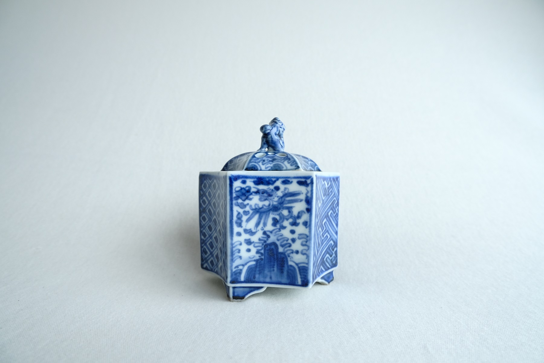 染付香炉 | ココロバエ 〜Cocorobae〜 アンティーク雑貨・骨董通販の