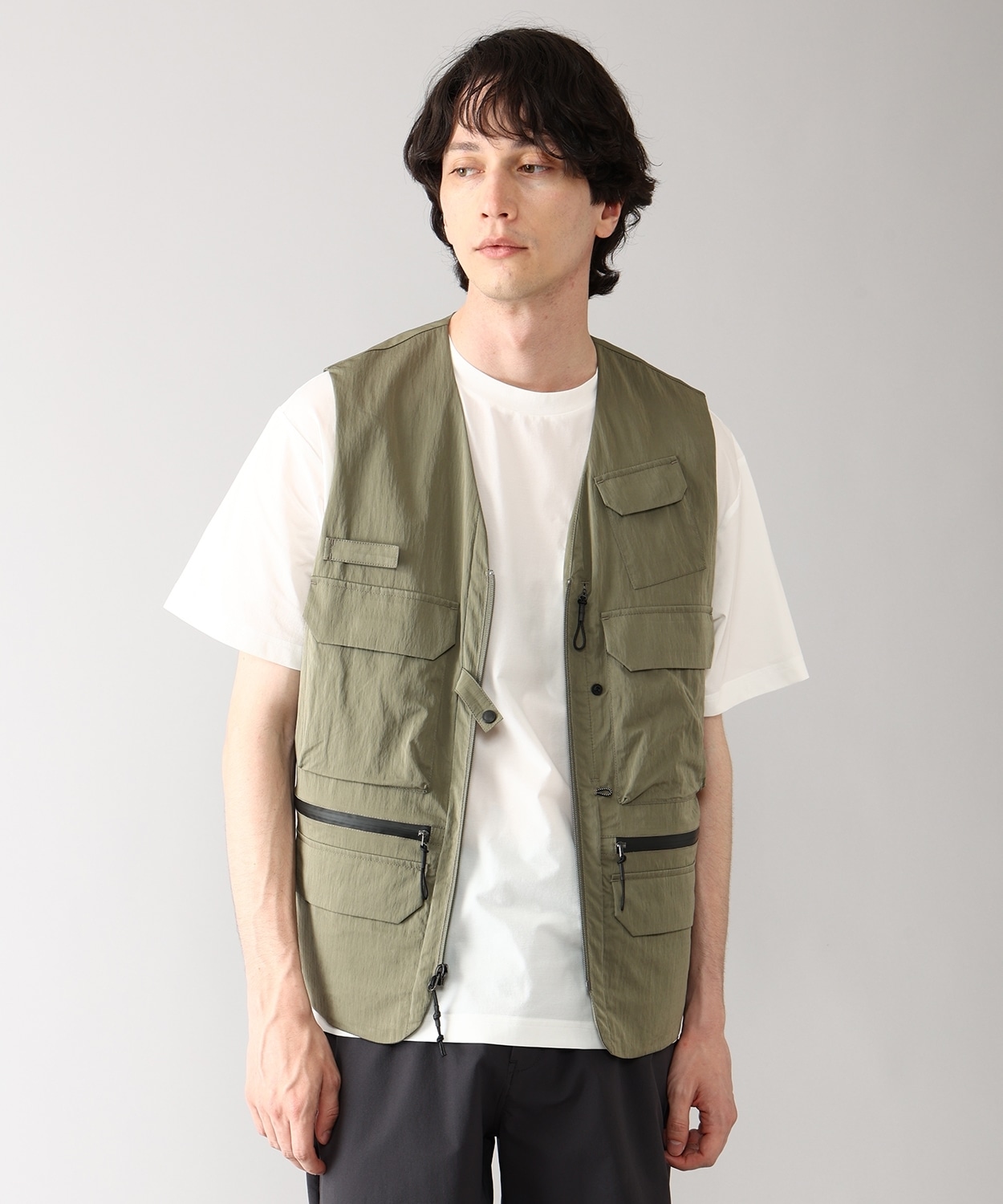 COLUMBIA BLACK LABEL】ログリバーブラックベスト(S Stone Green