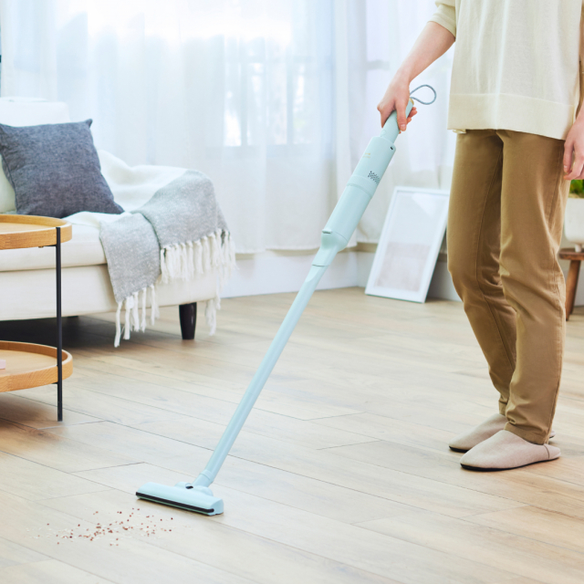 BRUNO(ブルーノ)スリム2WAYスティッククリーナー ネイビー[BOE124-NV