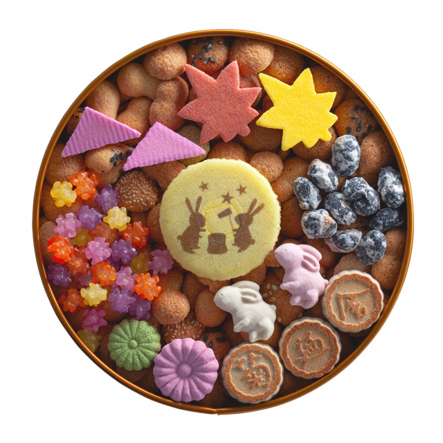 銀座菊廼舎(きくのや) 登録商標冨貴寄(ふきよせ)月うさぎありがとう