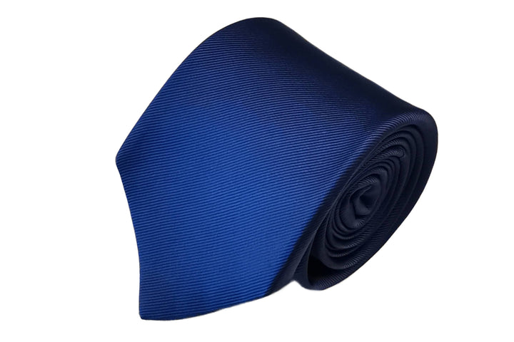 メローラ MILANO SERIES ネクタイ ◇ ネイビー×ソリッド《セッテピエゲ