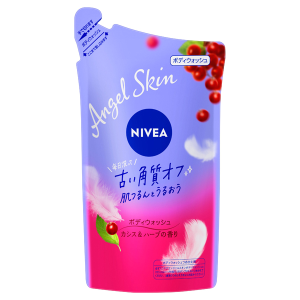 ニベア エンジェルスキン ボディウォッシュ カシス&ハーブの香り