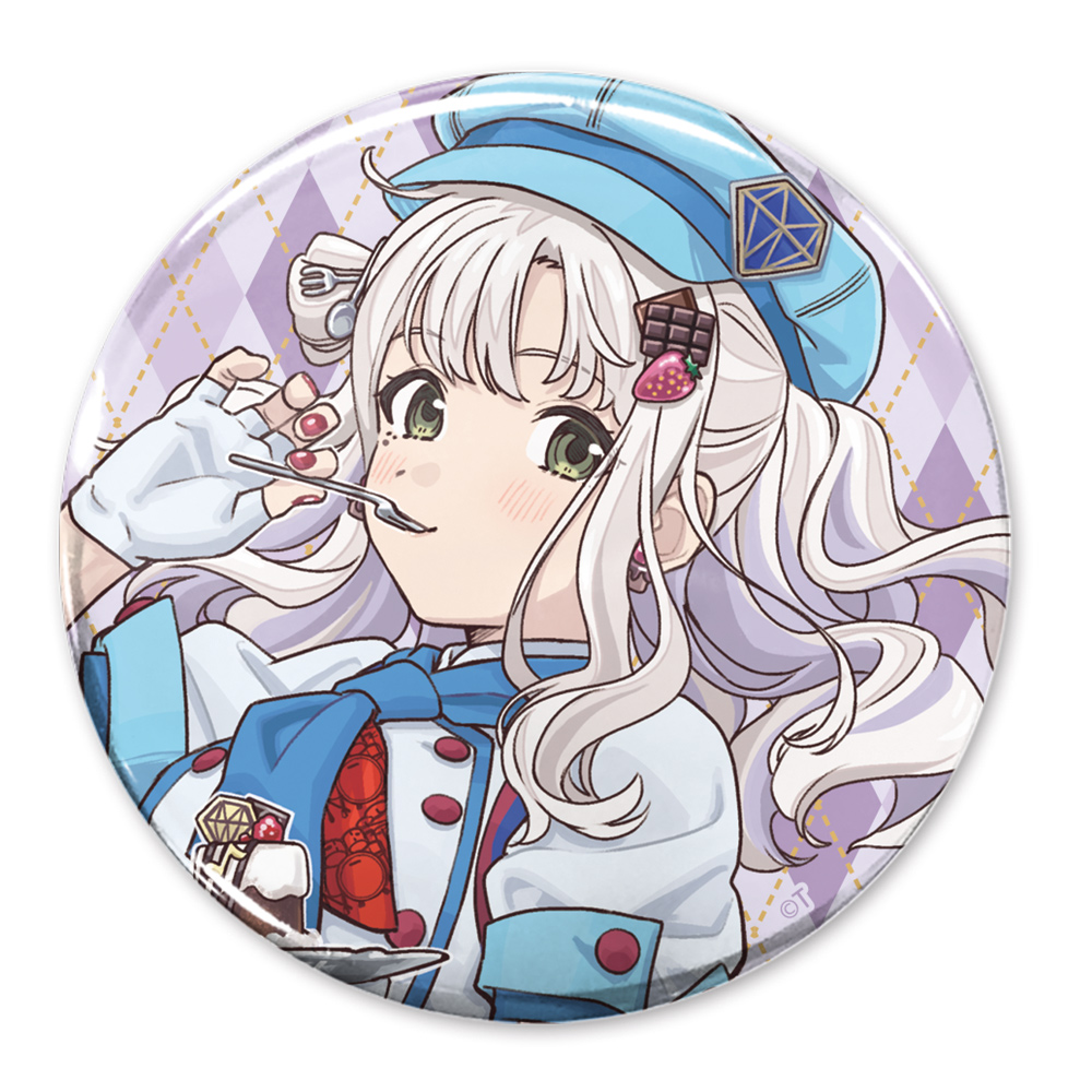 描き下ろし 安和すばる 65mm缶バッジ 「for you」Ver. [ガールズバンド