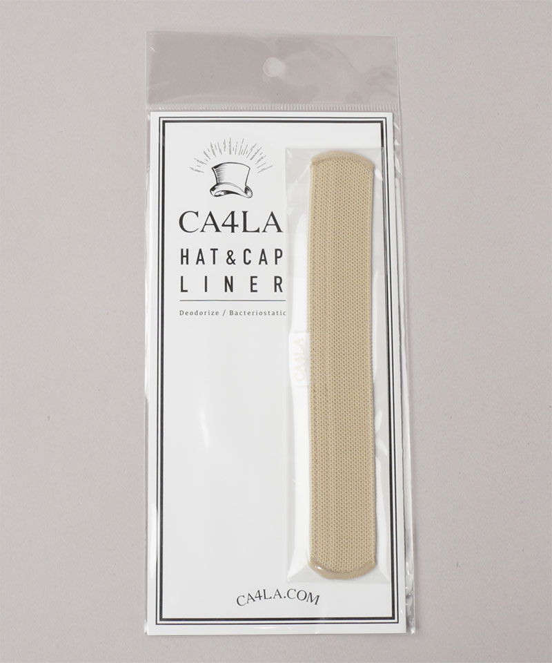HAT＆CAP LINER(ONESIZE BEIGE): 帽子ケア用品帽子通販｜CA4LA公式