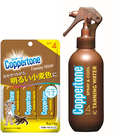 コパトーン タンニングウォーターSPF4