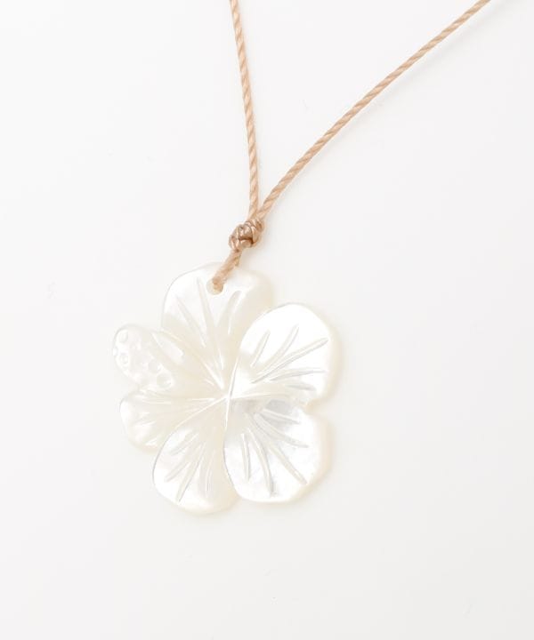 LEIGHTON LAM】シェルコードS ネックレス(HIBISCUS): 『Kahiko(カヒコ