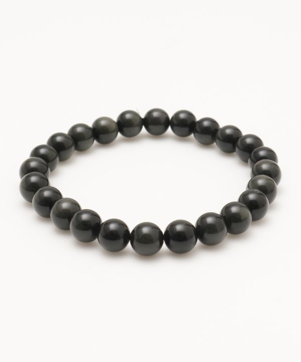 レインボーオブシディアン8mmブレスレット(ﾒｷｼｺ): 『岩座(いわくら