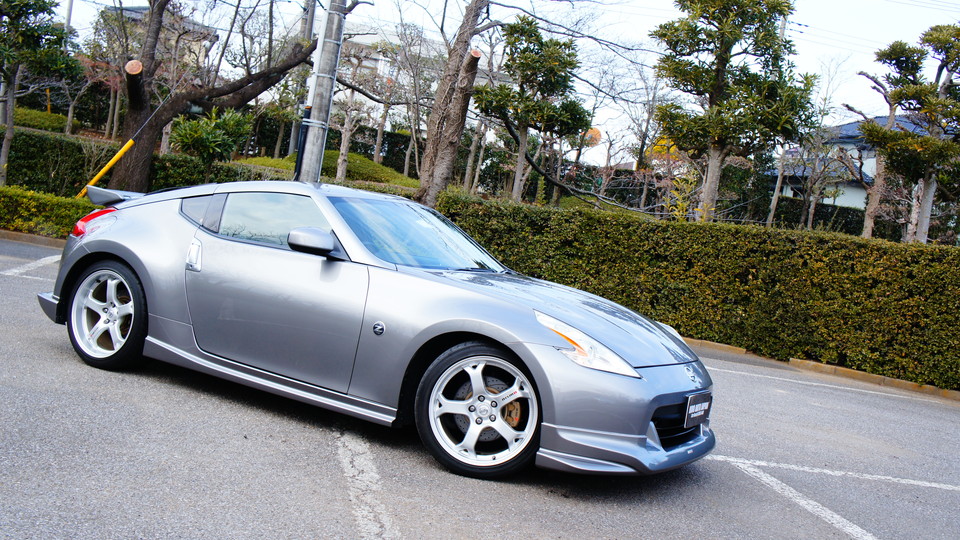 ニッサンフェアレディーZ34純正キャリパー＆ローター 塗装色