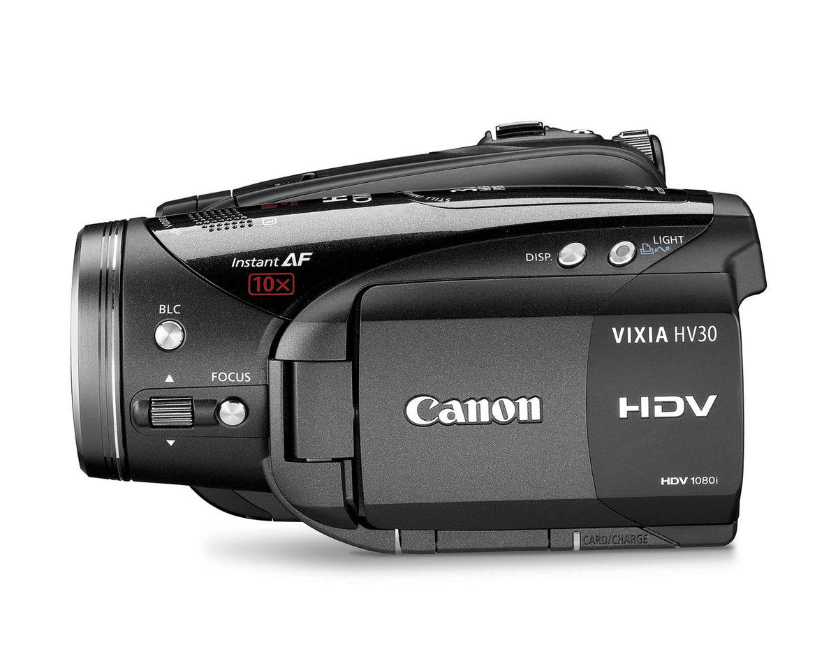 Canon VIXIA HV30 MiniDV High Definition Camcorder with 10x Optical