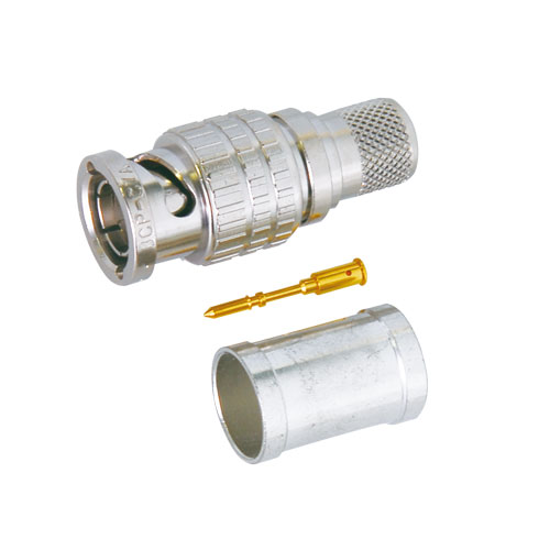 75ΩBNC型プラグ [圧着式][ストレート型] | コネクタ | カナレ電気