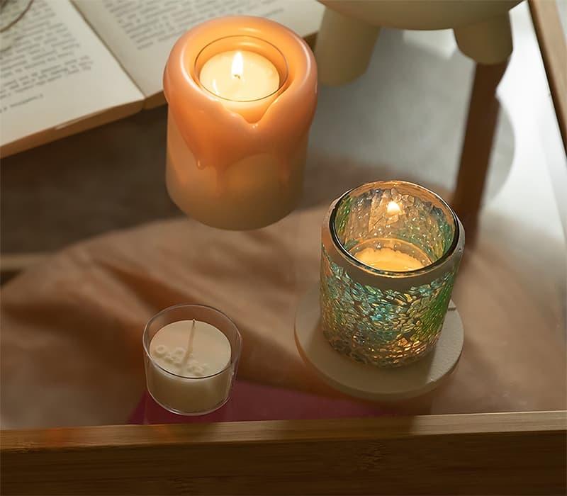 アロマキャンドル「コロンカップ」（ラベンダーティー） | キャンドル