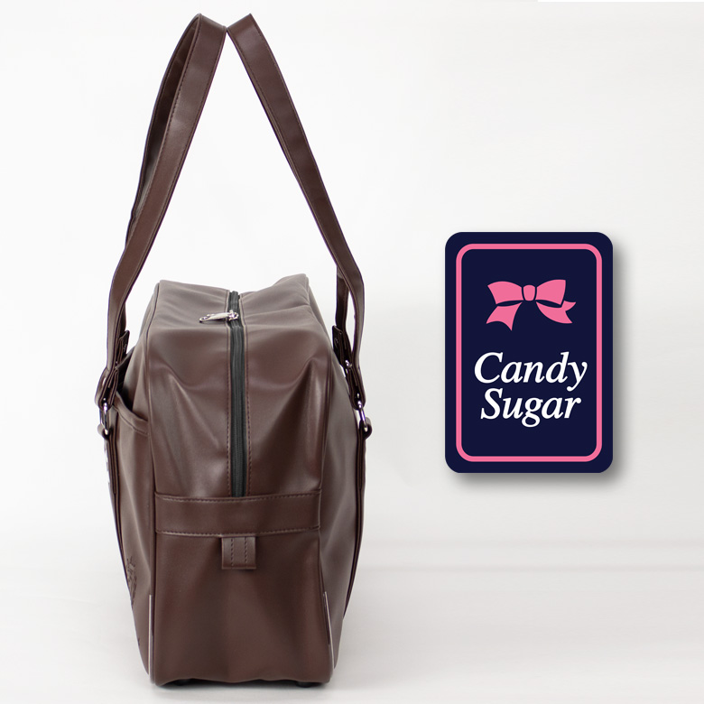 合皮スクールバッグ（ロゴ型押し） CS-G04 - キャンディーシュガー公式