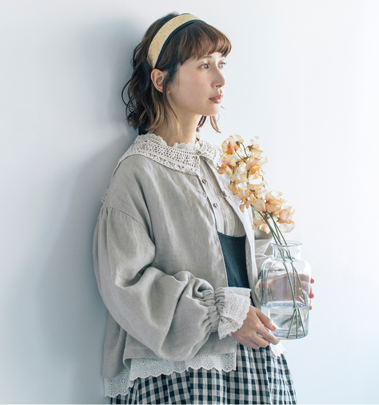 kazumi Collaboration Items vol.5 春を彩る「リネンとレース