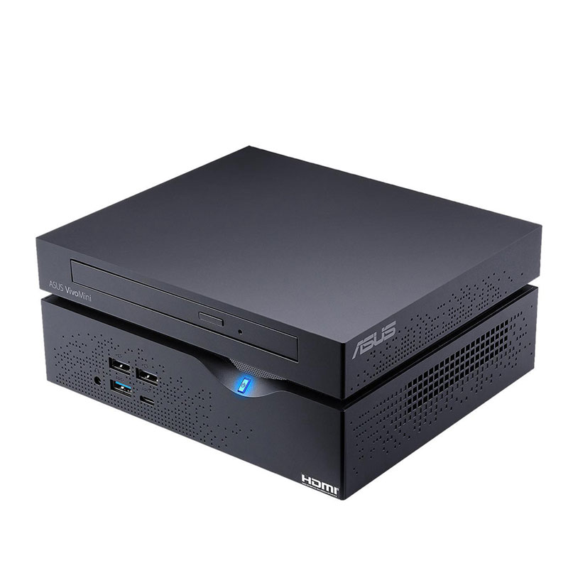 ASUS VivoMini VC66 Compact Mini PC with Optical Drive