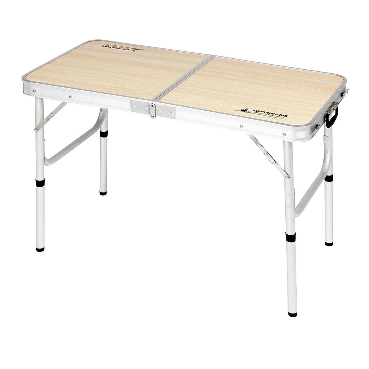 ジャストサイズ レジャーシートが入る トランクテーブル 90×45cm