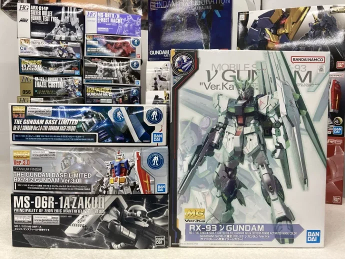 宅配買取】石川県能美市のガンプラの買取実績｜「MG νガンダム Ver.Ka
