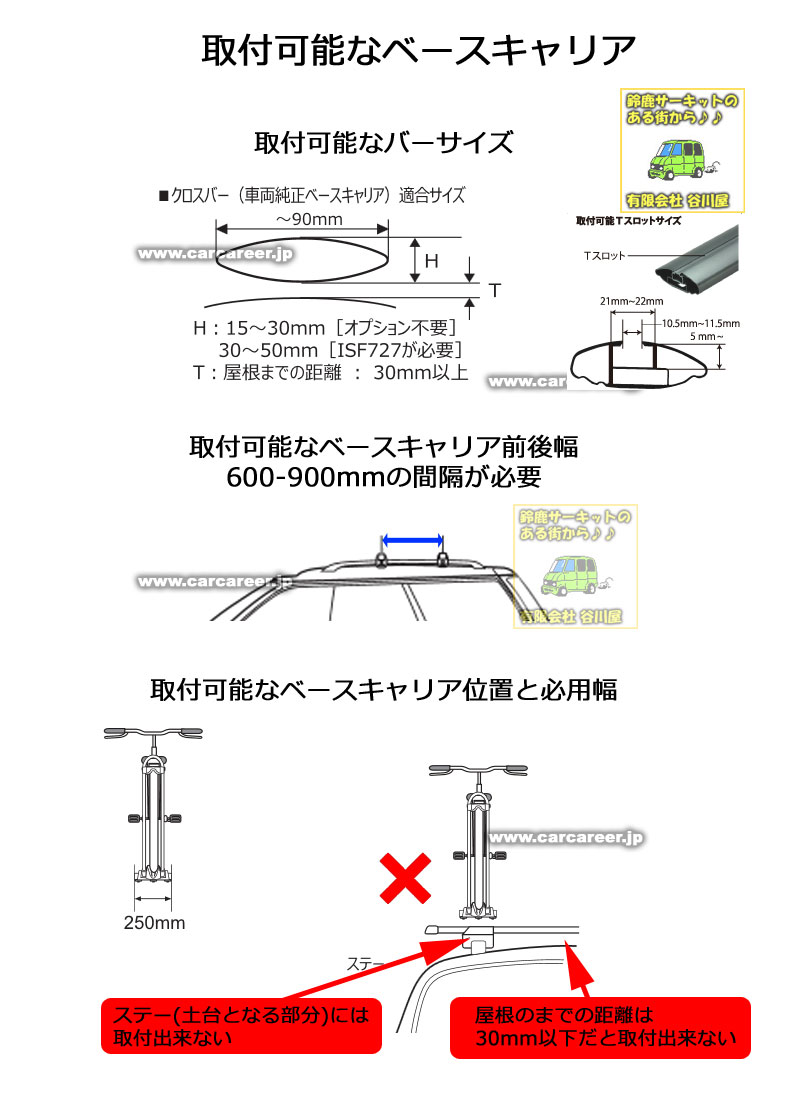 CARMATE inno INA389 タイヤホールド2(ツー) カーキャリアガイド【公式】