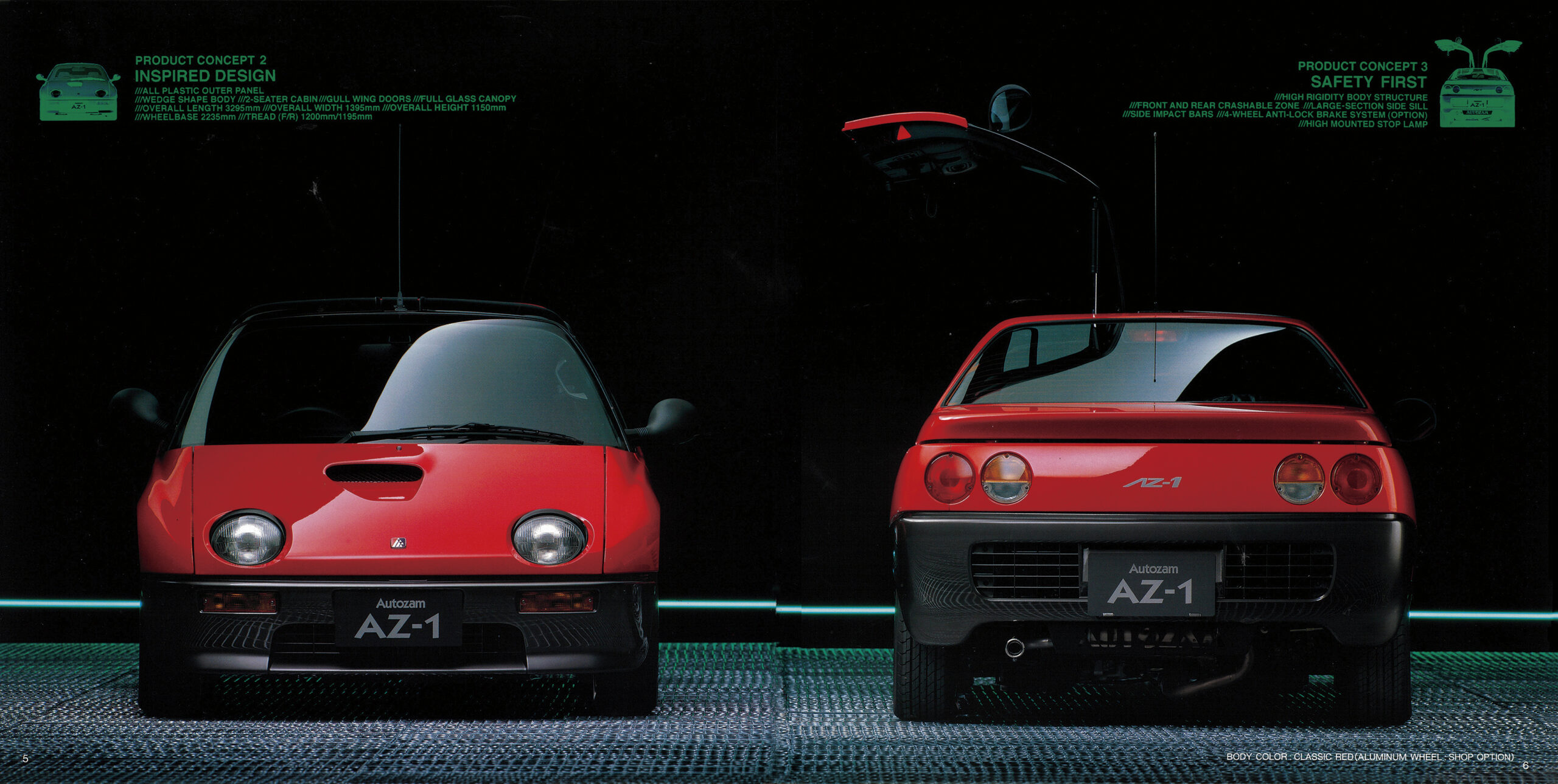 日本車黄金時代】「1992 MAZDAオートザムAZ-1（E-PG6SA型）」は