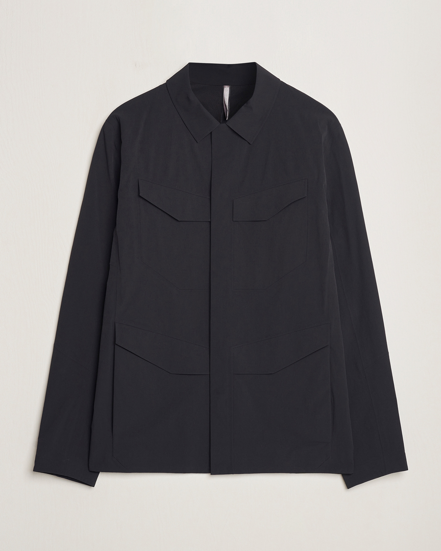 Arc'teryx Veilance Field Softshell Jacket Black at CareOfCarl.com