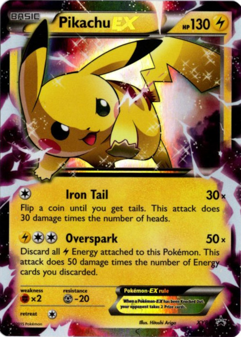 ピカチュウEX 海外版 英語版 プロモ Pikachu EX - XY84 -【Card Chicken】