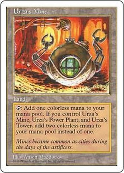 EX+]ウルザの鉱山/Urza's Mine《英語》【5ED】