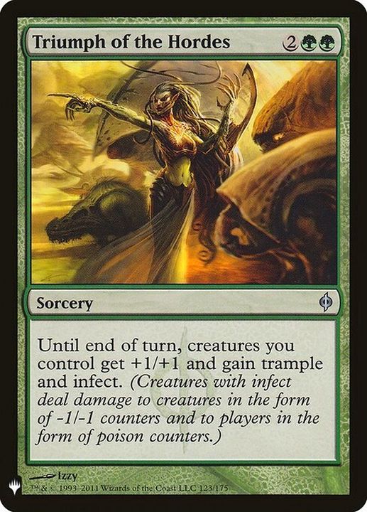 PLD]大軍の功績/Triumph of the Hordes《英語》【Reprint Cards