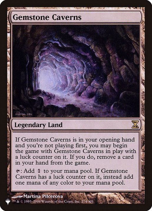 宝石の洞窟/Gemstone Caverns《英語》【Reprint Cards(The List)】