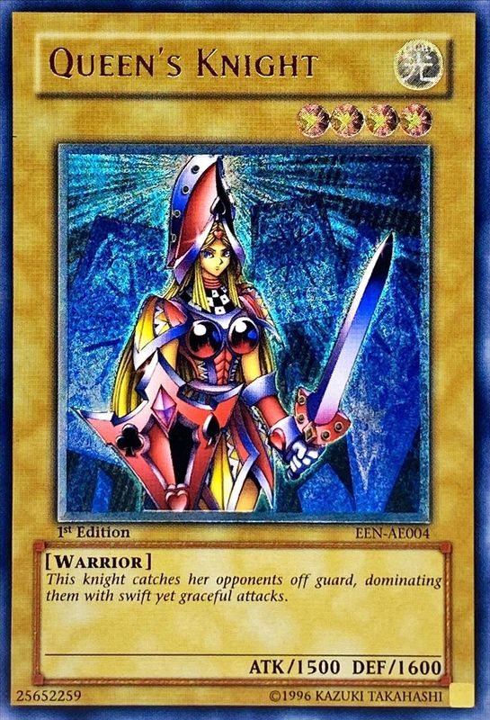 状態B〕☆旧アジア☆クィーンズナイト【レリーフ】{EEN-AE004