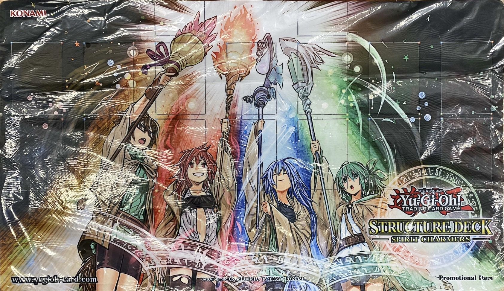 プレイマット『精霊術の使い手』【-】{-}《プレイマット》