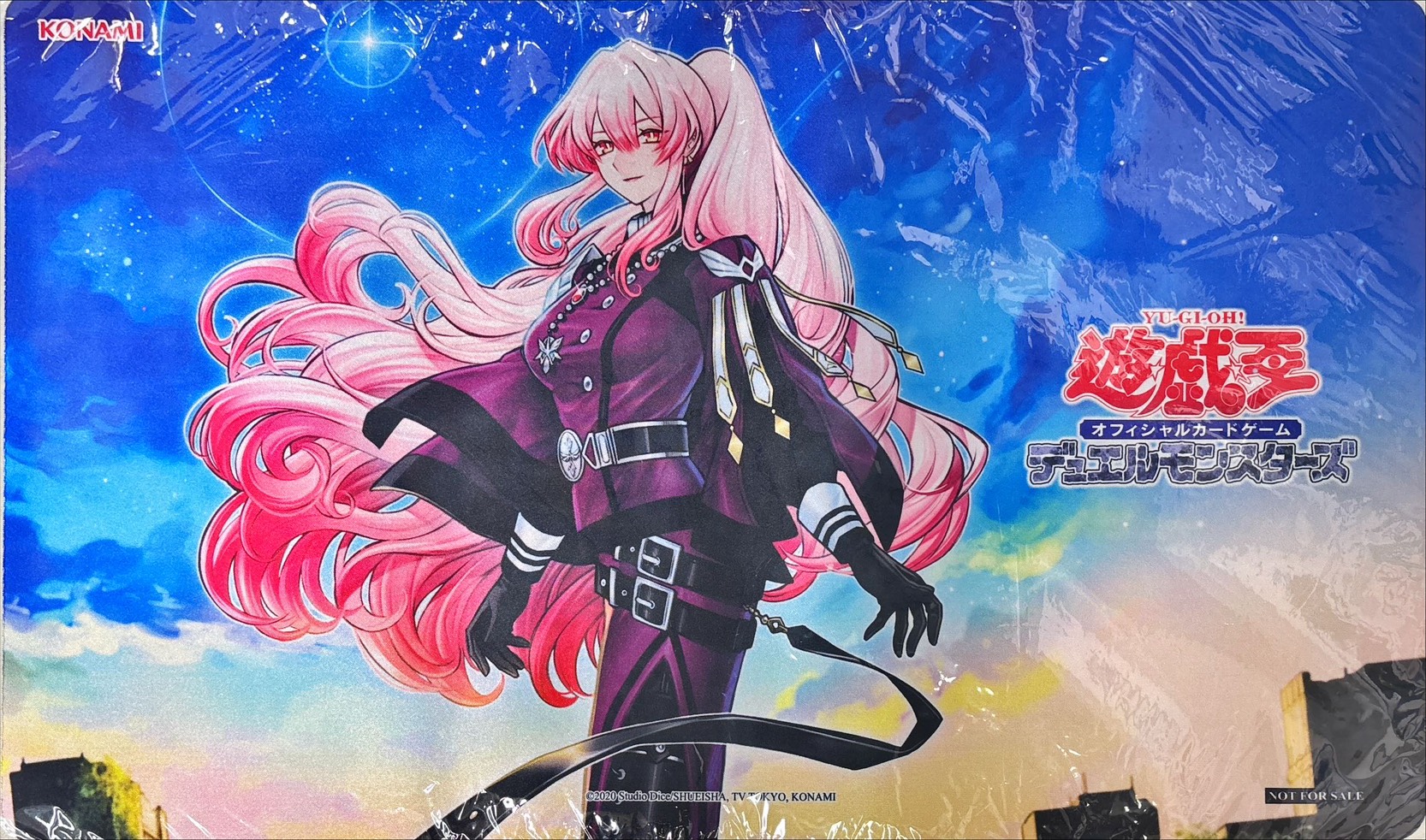 状態A-〕プレイマット『エクソシスターマルファ』【-】{-}《プレイマット》