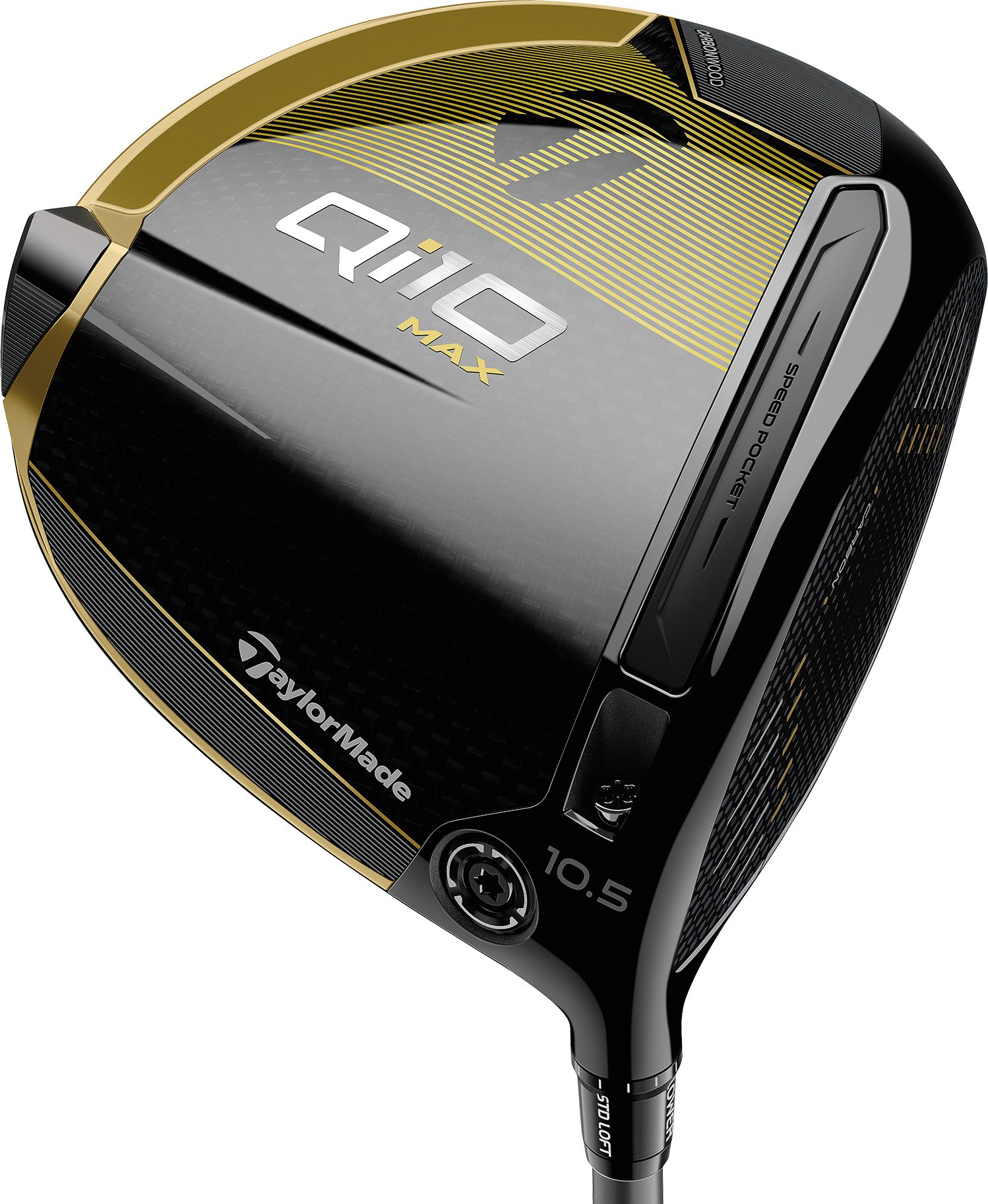 TaylorMade Qi10 Max Designer Series Gold Dust Driver - Carl's Golfland