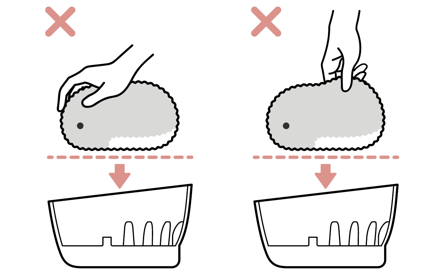 Moflinをハウスに置いて充電するとき、うまく充電できません。 | CASIO