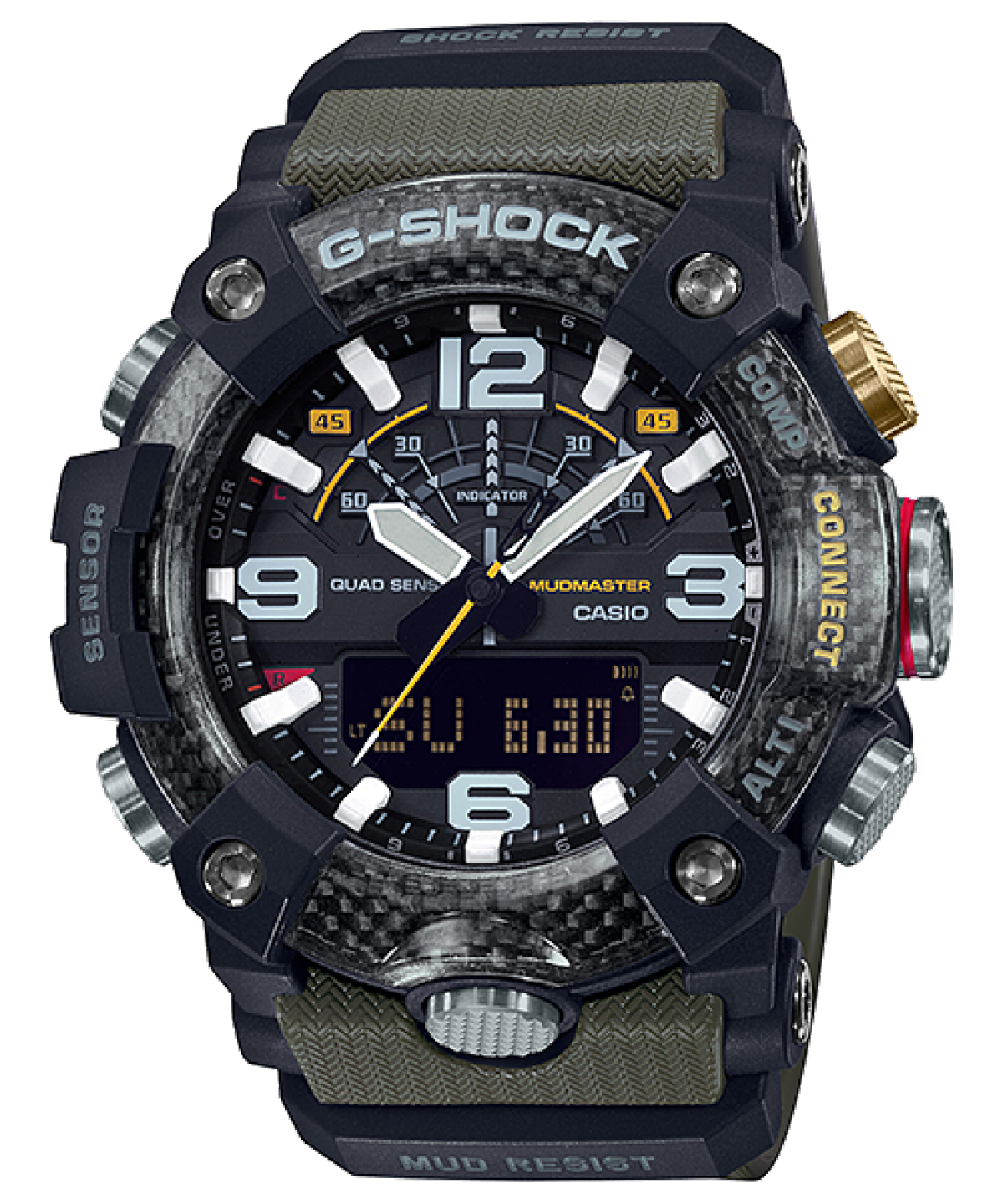 GG-B100-1A3 | G-SHOCK MASTER OF G - LAND Black | CASIO CANADA