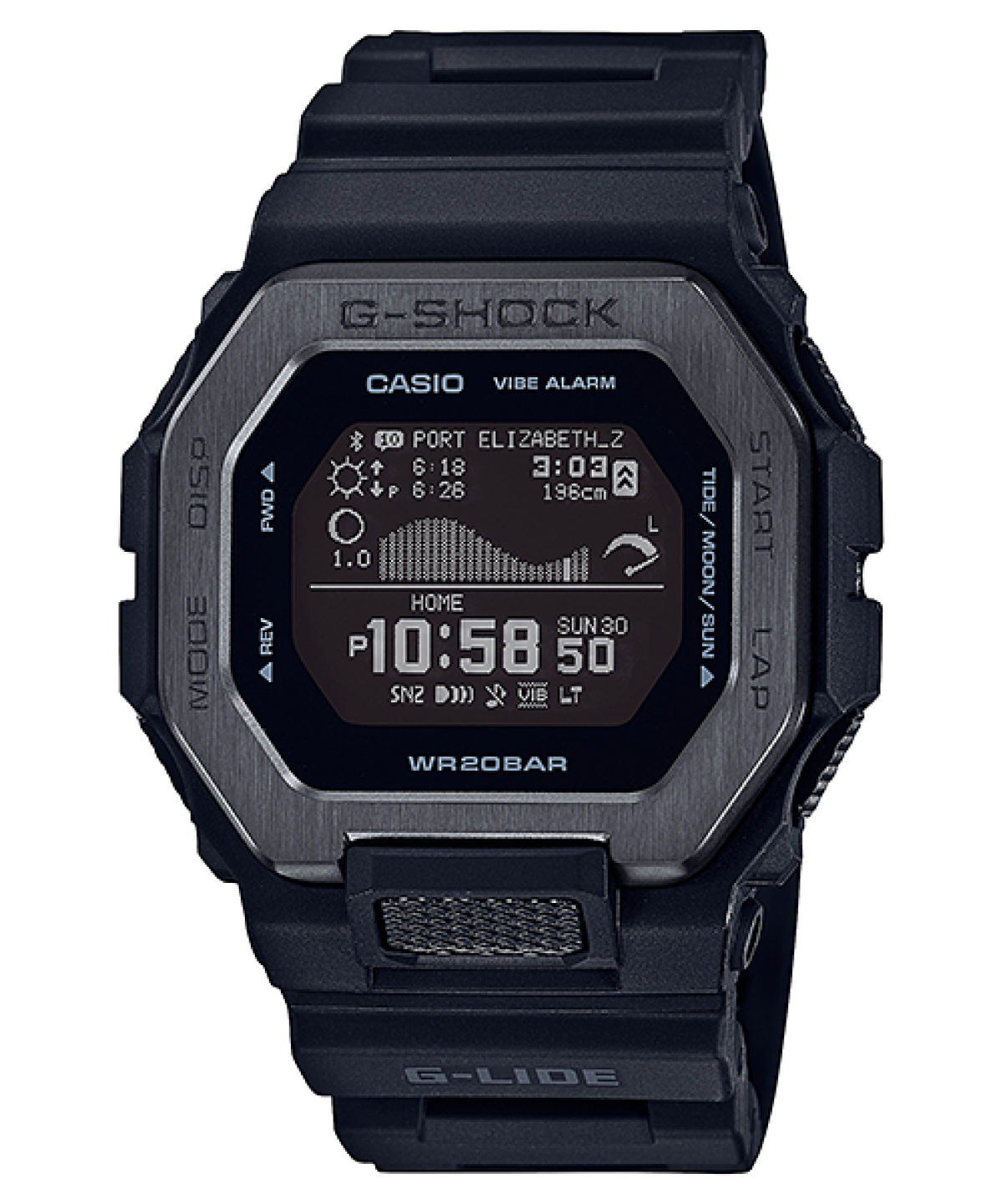 GBX100NS-1 | Black Move Watch - G-SHOCK | CASIO