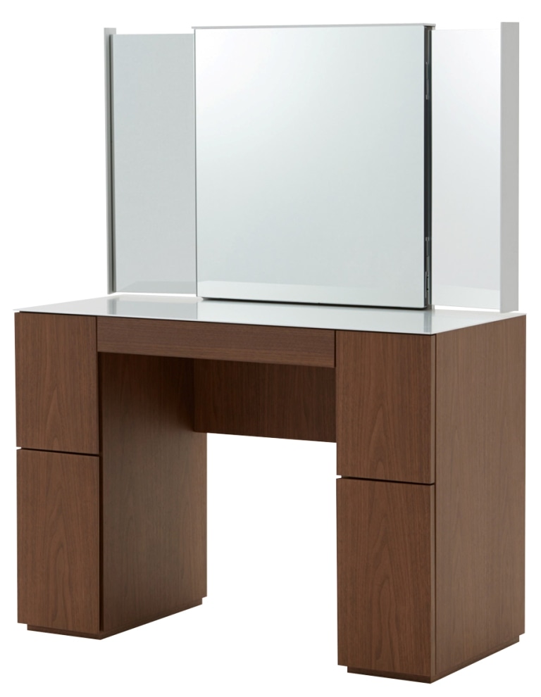 IXC (イクスシー) MAKE UP メイクアップ ドレッサー ﾌﾞﾗｯｸｳｫｰﾙﾅｯﾄ