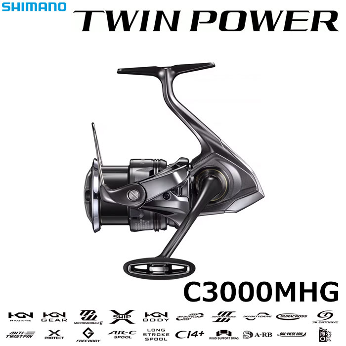シマノ(SHIMANO) 24 ツインパワー C3000MHG ☆特別割引品 ツインパワー