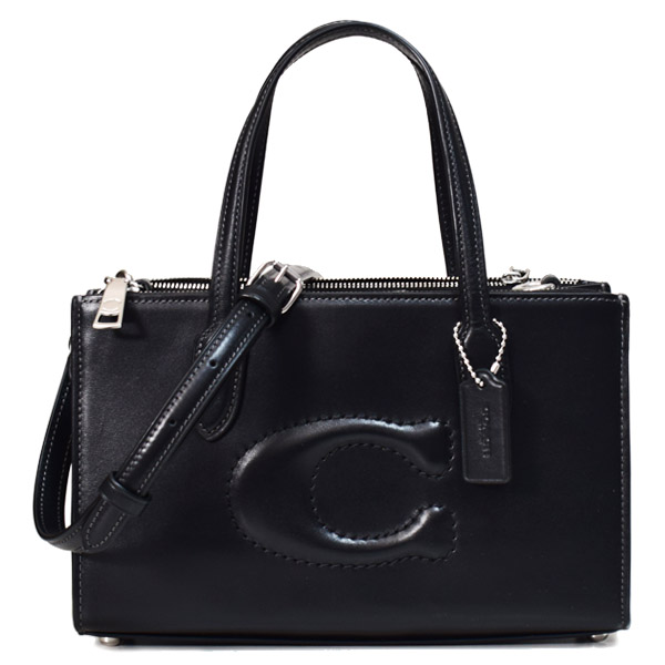 COACH】コーチ バッグ カーフレザー スモール ニーナ C ロゴ 3D