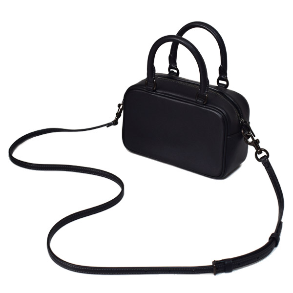 COACH】コーチ バッグ スムースレザー ミニ ロゴ サッチェル 2WAY