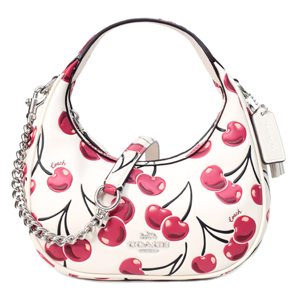 COACH】コーチ バッグ さくらんぼ レザー チェリー カルメン ミニ ロゴ