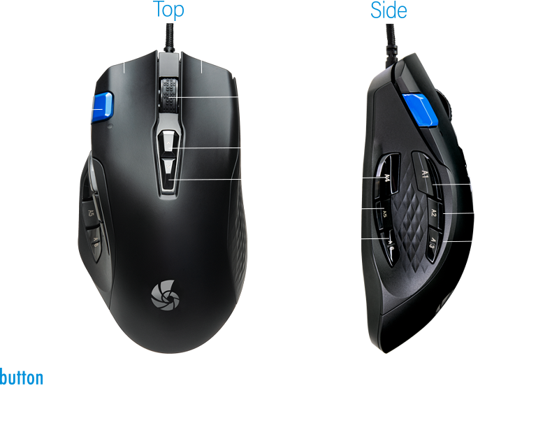 RGBゲーミングマウス MB CRC-GMRGB03 - RACEN -ゲーミング デバイス