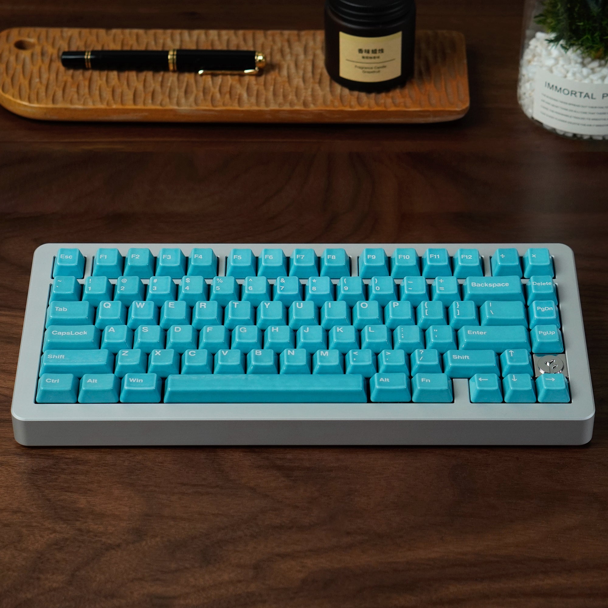 Canal Blue Keycaps | Cerakey