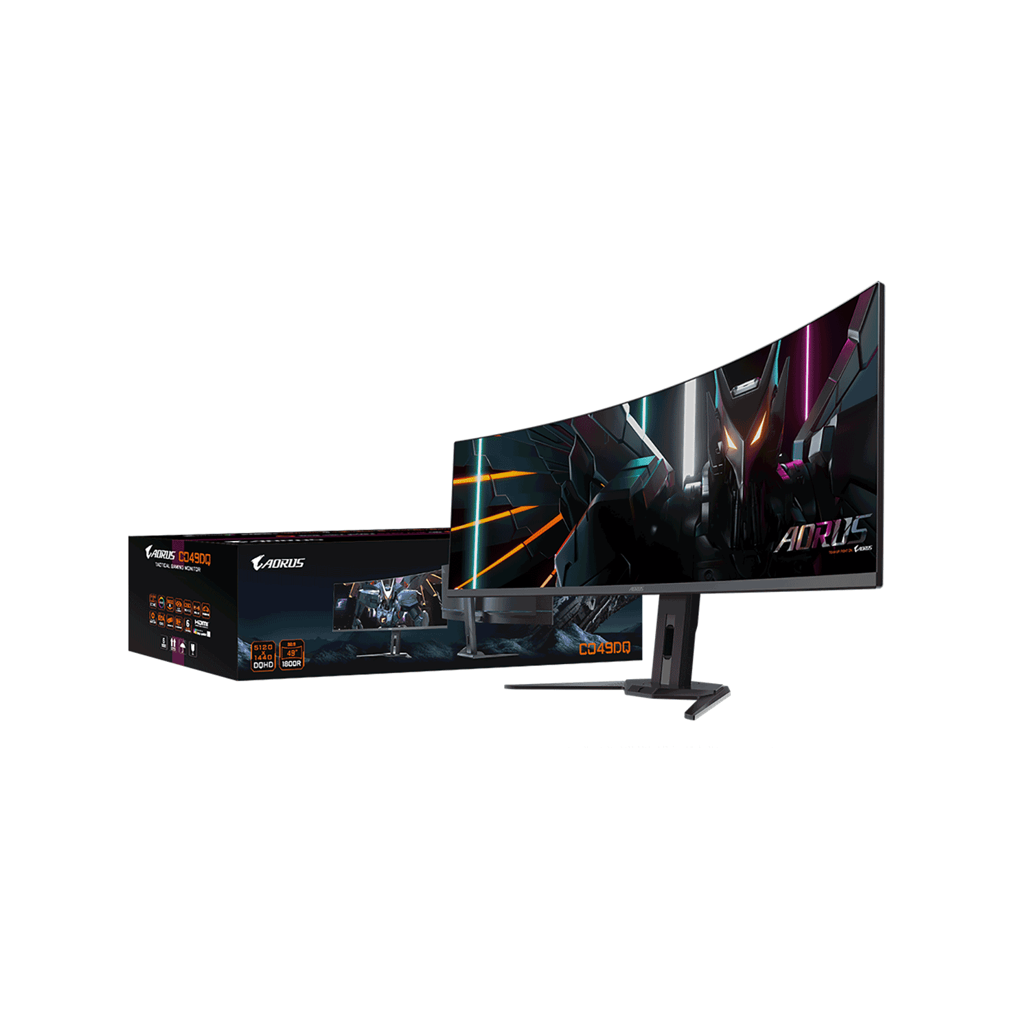 AORUS FO48U | GIGABYTE 47.53インチ 4K ゲーミングディスプレイ