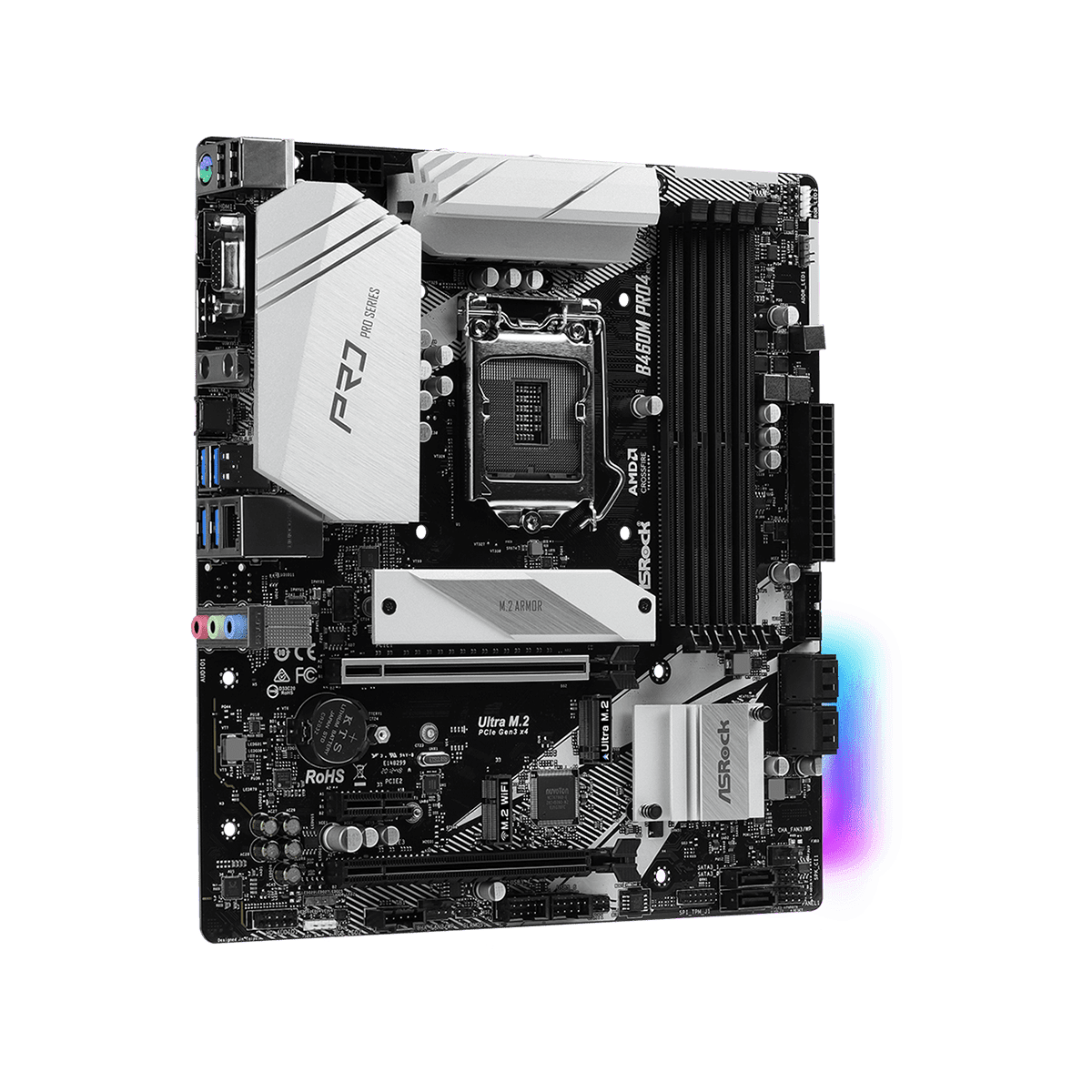 B460M Pro4 | ASRock(アスロック) LGA 1200 Intel B460 MicroATX